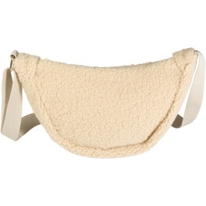 PF Geantă crossbody Bear GRS din sherpa reciclat, 3L