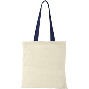 PF Geantă tote Nevada din bumbac 100 g/m² cu mânere colorate, 7L - Img 4