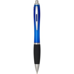PF Nash RCS recycled plastic ballpoint pen with coloured barrel and black grip (black ink) - Img 2