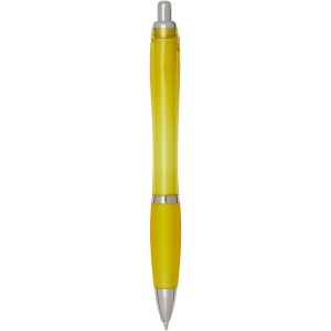 PF Nash RCS recycled plastic ballpoint pen with coloured barrel and grip (black ink) - Img 15