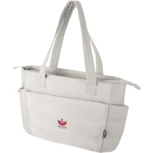 PF Geantă de voiaj reciclată Puffer GRS cu fund izolat, 30L