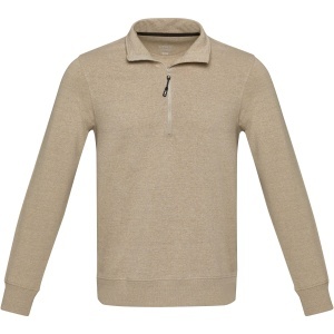 PF Pulover unisex Aware cu fermoar reciclat pe un sfert din oțel inoxidabil