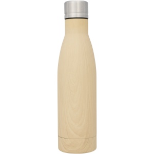PF Sticlă izolată vidată Vasa 500 ml cu aspect de lemn din cupru
