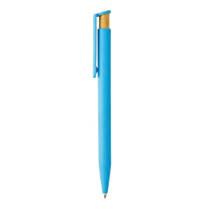 Plastic retractable pen. Bamboo insert - Img 5