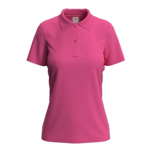 Short sleeve polo shirt for women