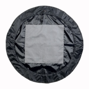 Polyester foot mat. Can be folded and turned into a bag for damp clothes (65 cm diameter w - Img 3