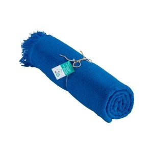 Prosop de plajă/Fouta cu franjuri din bumbac reciclat, 360 g/m2 - Img 5