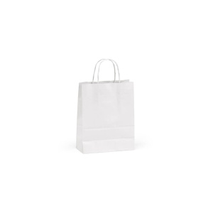Pungă Etna S albă, FSC®, kraft. 90 g/m². Fabricată în Portugalia. - Img 1