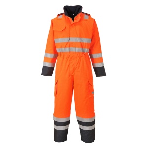 PW Bizflame Rain Hi-Vis Constrast FR Winter Coverall