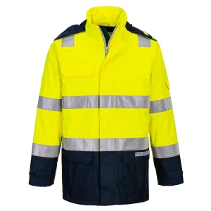 PW Bizflame Rain+ Hi-Vis Light Arc Jacket - Img 2