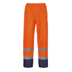 PW Hi-Vis Contrast Classic Rain Trousers