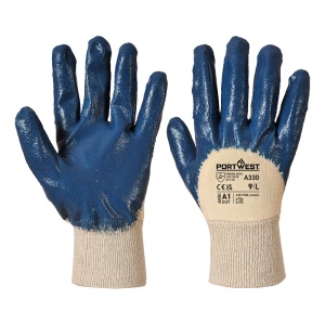 PW Manusa Nitrile Knitwrist Usoara