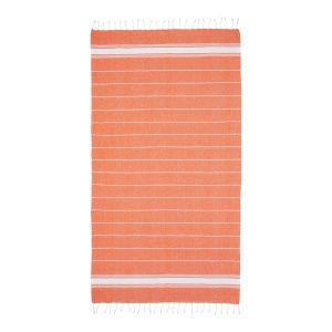 Recycled cotton fringed beach towel - Img 16
