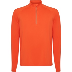 RO™ ESTAMBUL | Bluză raglan tehnică ML cu guler inversat, fermoar pe jumătate și detaliu reflectorizant | 88 % poliester reciclat / 12 % elastan | 200 gsm - Img 5