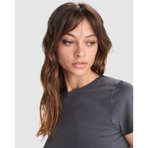 RO GOLDEN WOMAN - 100% combed organic cotton, single jersey. Colour: 160 gsm. White: 170 gsm. Heather grey colour 58: 85% organic cotton / 15% viscose. - Img 12