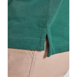 RO TRICOU POLO IMPERIUM - 100% bumbac pieptănat, punct pique, 220 g/m².Culoarea gri melanj 58: 85% bumbac / 15% vâscoză.