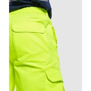 RO PANTALONI CU VIZIBILITATE RIDICATĂ ALFA - 80% poliester / 20% bumbac, serj de 235 g/m² - Img 3