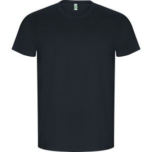 RO TRICOU GOLDEN - 100% bumab organic piptănat, punct neted. Colorat: 160 g/m². Alb: 170 g/m².Culoarea gri melanj 58: 85% bumbac organic / 15% vâscoză - Img 5