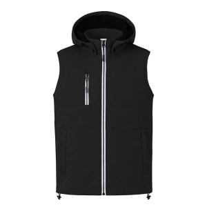 Seldon - Vest Triple Layer. Outside: Soft Shell, 100% Polyester. Inside: 100% Polyester Microfleece. 300 g/ m2 Wind and Water Resistant - Img 6