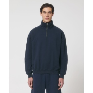 ST/ST Miller Dry - Hanorac unisex cu fermoar drept, cu aspect uscat și textură plăcută la atingere 400 g/m² - Img 4