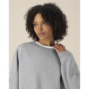 ST/ST Stella Lianna - Hanorac cu guler rotund pentru femei din bumbac-TENCEL™ Modal 320 g/m² - Img 14
