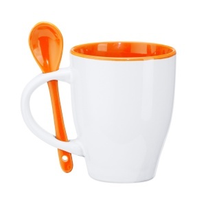 STA™ Akebia - Mug akebia white/yellow - Img 1