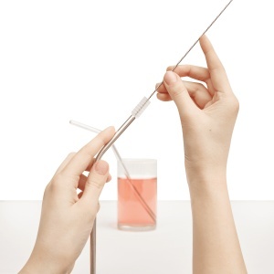 TOP DRINK HAPPY - Stainless steel straw kit - Img 3