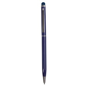 Twist pen with metal clip and barrel, and matching touchscreen rubber tip - Img 1