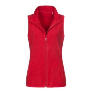 Fleece vest for women