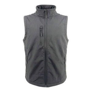 Vestă softshell unisex din poliester regenerat 280 g/m2