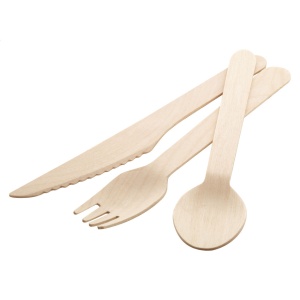 Woolly - wooden cutlery, fork - Img 5