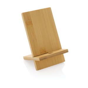 XD™ Bamboo phone stand in kraft box