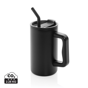 XD™ Cube RCS certified recycled steel mug 800ml