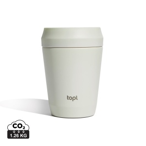 XD™ Topl Recycled Steel To Go Tumbler Patented 360 Lid 235ml