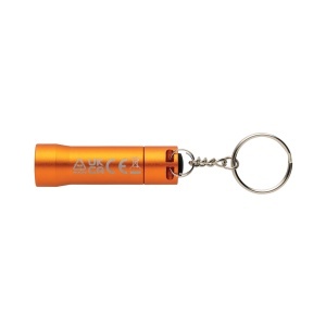 XD™ Flash RCS recycled aluminium keychain torch - Img 1