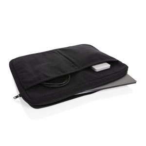 XD™ Laluka AWARE™ recycled cotton 15.6 inch laptop sleeve
