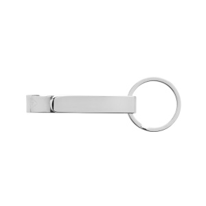XD™ RCS recycled zinc alloy bottle opener keychain