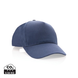XD™ Impact 5 panel 190gr Recycled cotton cap with AWARE™ tracer