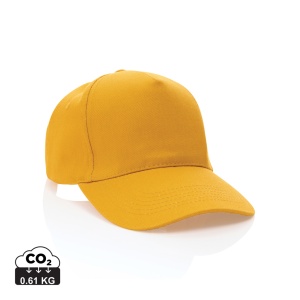 XD™ Impact 5panel 280gr Recycled cotton cap with AWARE™ tracer
