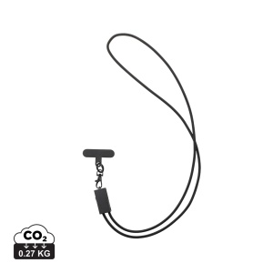 XD™ Terra RCS recycled PET phone cord with dual charge cable
