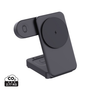 XD™ Urban Vitamin Arcadia încărcător magnetic 3-în-1 15W din plastic reciclat RCS - Img 1