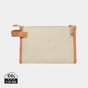 XD™ VINGA Bosler GRS recycled canvas toiletry bag