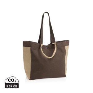 XD BEAU AWARE™ 400gsm recycled canvas all-round shopper - Img 3