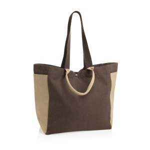 XD BEAU AWARE™ 400gsm recycled canvas all-round shopper - Img 10