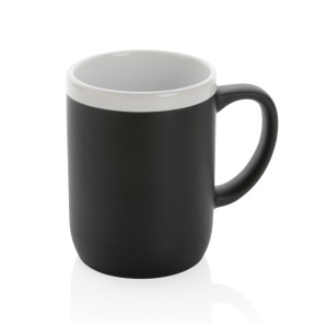 XD Ceramic mug with white rim 300ml - Img 2