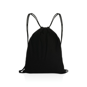XD Impact AWARE™ recycled cotton drawstring backpack 145g - Img 3
