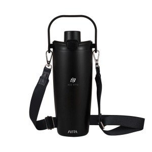 XD Pahar crossbody Avira Ayala RCS din oțel inoxidabil Duosip cu încuietoare