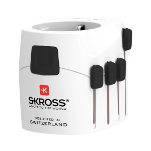 XD SKROSS Pro 3-Pole World Travel Adapter