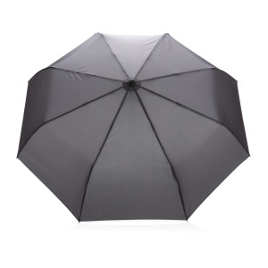 XD Umbrelă Impact AWARE RPET 190T din bambus, 21" cu deschidere/închidere automată - Img 7