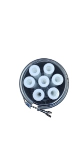 Filtru inox multicartuş polipropilenă 7 x 20″ - Img 2